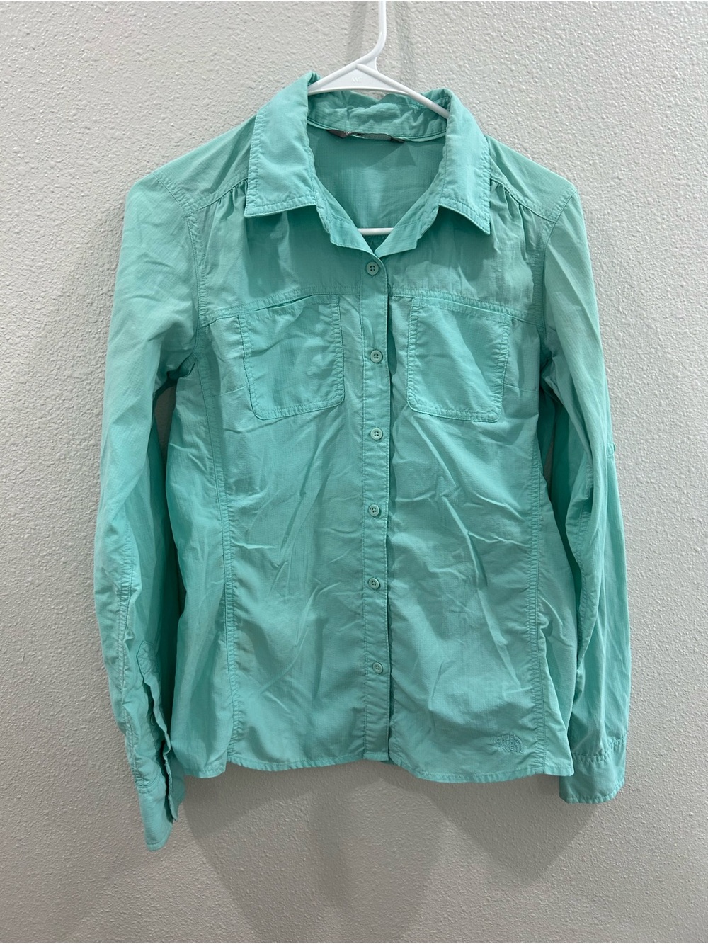 The North Face Women's Mint Green Button-Down Shirt